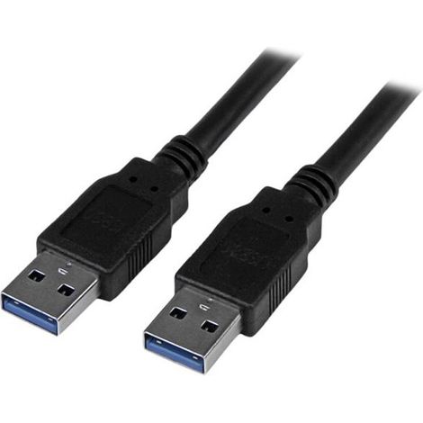 Cavo USB 3.0 AA maschio-maschio 2m Nero