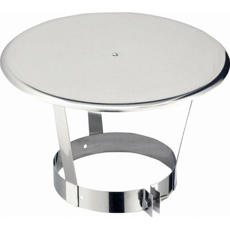 Chapeau Pare-pluie Inox Ø150 CPP 150 POUJOULAT - 45150078
