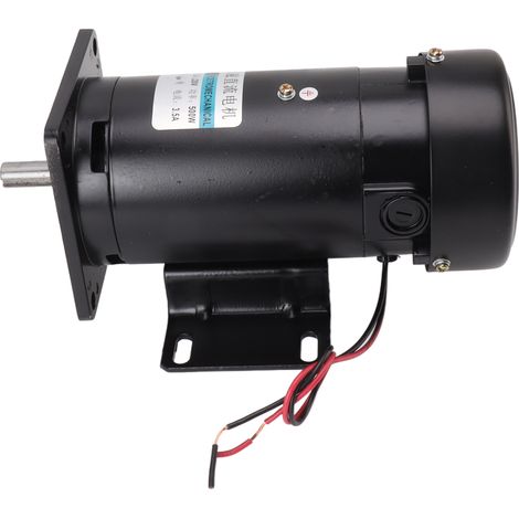 220-V-500-W-Elektromotor, Drehzahl einstellbar bis 1800 U/min, Drehrichtung im Uhrzeigersinn/gegen den Uhrzeigersinn, Gleichstrom-Permanentmagnet, für industrielle Anwendungen, hohe Drehzahl, CW/CCW, (1/5)