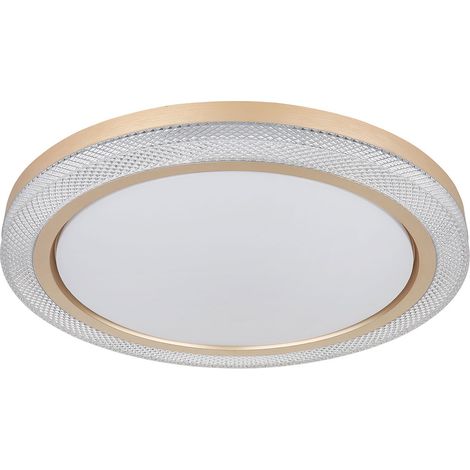 Deckenleuchte Dimmbar RGB-Farbwechsler Dimmbar Nachtlicht Fernbedienung D 50,5cm