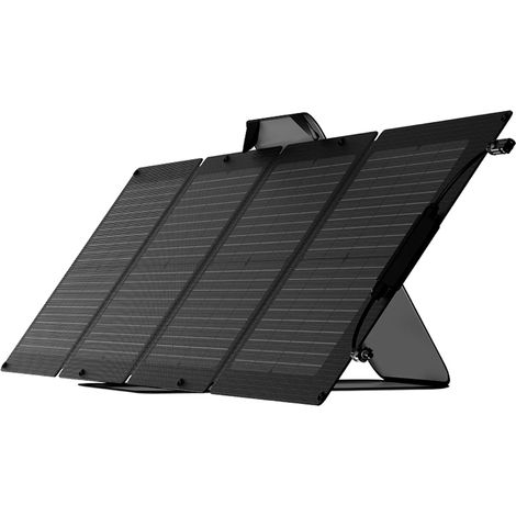 EcoFlow 110W panneau solaire pliable noir efficace (1/10)