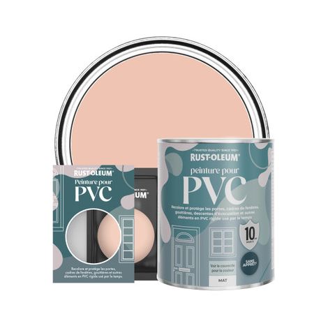 Peinture pour PVC, Finition Mate - Corail (1/3)