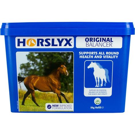 HORSLYX ORIGINAL 5 kg per integrare le carenze nutrizionali del cavallo supplemento da leccare