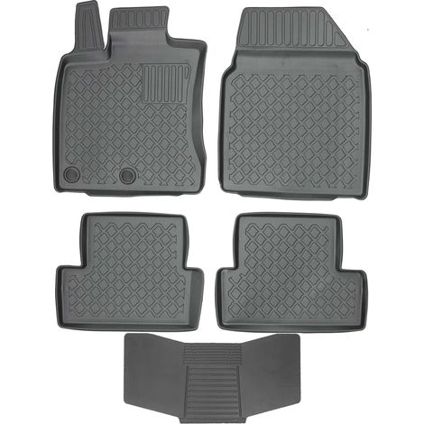 Fußmatten ARISTAR 602910 + Abdeckung 251992 - Nissan Qashqai I 2007-2014 STOP. INSTALL RN driver