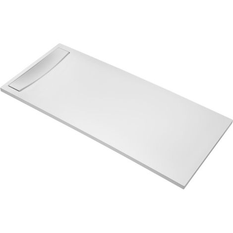 Receveur de douche antidérapant 140 x 80 JACOB DELAFON Flight Neus rectangle blanc