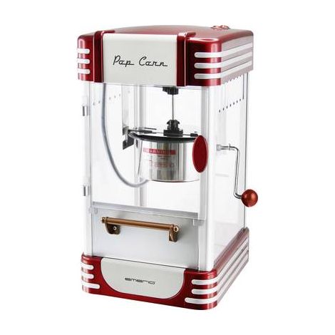 Machine à popcorn emerio rétro rouge 360 W 3 3 kg (1/3)