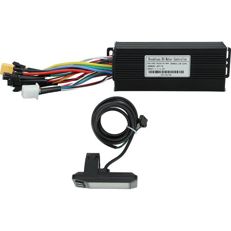 GARRYFIZH Kit Contrleur Vélo 1000-1500W, 30A, 24/36/48V (1/5)