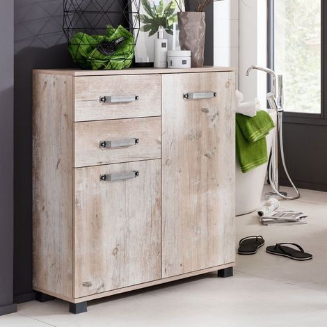 Unterschrank LIMA-04 Findusschalung, BxHxT: ca. 80,6x94,8x32cm