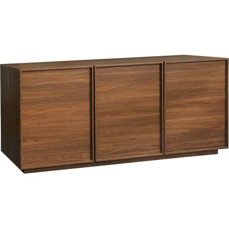 sweeek - Sideboard mit Holzlook 3 Türen 160 cm