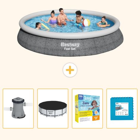 Bestway Bestway Fast Set Ronde - 457x84 cm - 5-pièces  S276 (1/5)