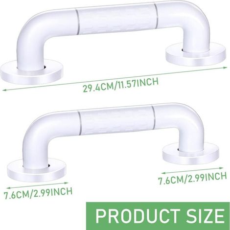 Barra de apoyo antideslizante para baño - Barra de seguridad - Barra de apoyo para bañera, inodoro, baño, cocina, escaleras (1/3)