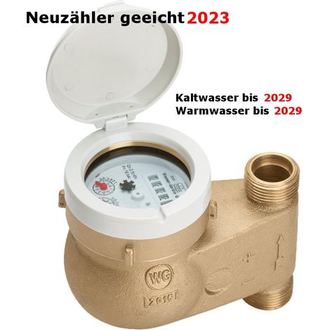 Hauswasserzähler MNRS für Kaltwasser Qn 6 1" 150 mm inklusive Eichung (1/4)