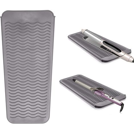 Etui En Silicone Pour Fer A Friser - Résistant À La Chaleur Jusqu'à 200 °C - Antidérapant - Pour Voyage Et Utilisation Domestique - 1 Pièce
