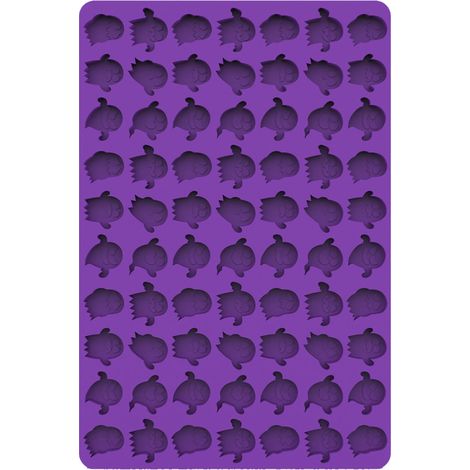 6 pièces Moule à pâtisserie, silicone antiadhésif, résistant chaleur/froid, pour biscuits, pudding, chocolat, bonbons, four et congélateur (1/5)