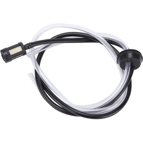 1 Accessoire moteur, caoutchouc, 24 pouces, tube transparent et noir, pour mini-moto 33CC 43CC 49CC (1/5)