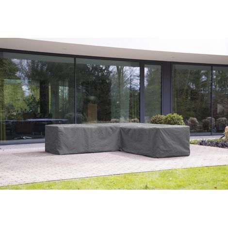 Best Schutzhülle Abdeckhaube für Lounge-Sets L-Form 215/85x215/85x70 cm