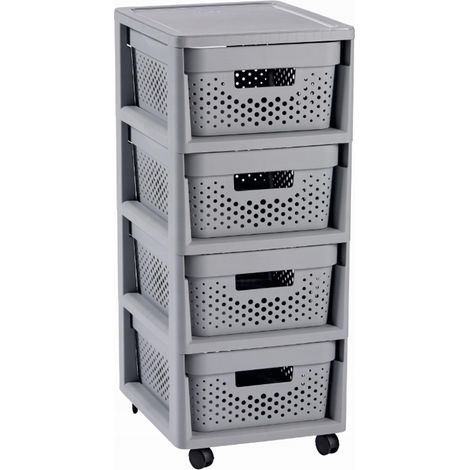 Organisateur de bureau Keter modèle 3253924356013 gris 69 cm