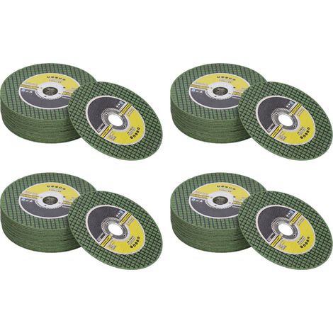 Disque de meulage en résine pour couper les outils rotatifs en acier inoxydable, 100mm de diamètre extérieur, 107 pièces (1/5)
