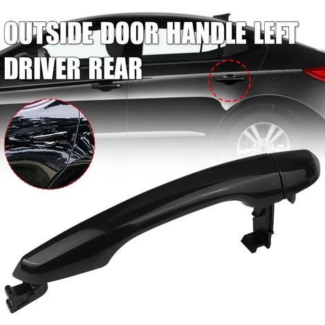 Passend für Hyundai Elantra, schwarzer Außentürgriff, hintere linke Tür, Teilenummer 82652-F2040 82652F2040 (1/3)