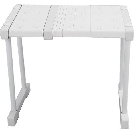 Ausziehbares, stapelbares Regal, Tragkraft 55 kg, verstellbar, zur Aufbewahrung von Schuhen und Kartons