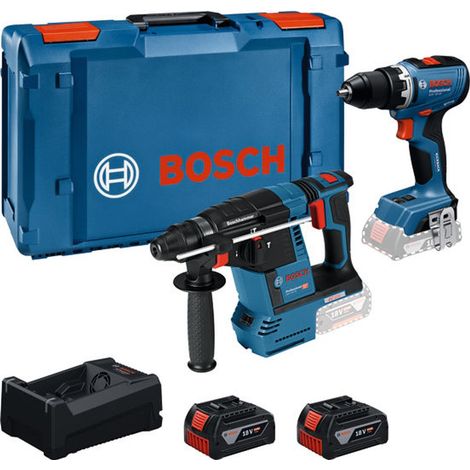 Bosch Professional Bosch Combo Kit GSR 18V-65 + GBH 18V-26 + 2x5 Ah + GAL 12V/18V-80 + XL-BOXX (1/5)