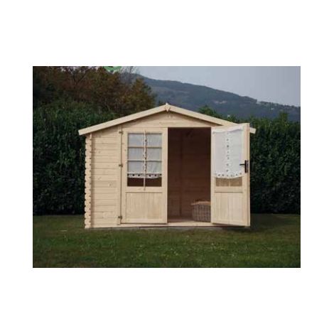 Casetta da Giardino in Legno d' Abete Nordico(28mm) - cm 250x250cm - Senza Pavimento - ITALFROM306 (1/2)