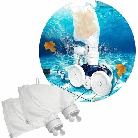 Lot de 2 sacs de nettoyage de piscine avec filtre de rechange pour Polaris 280/480,T-Audace (1/5)