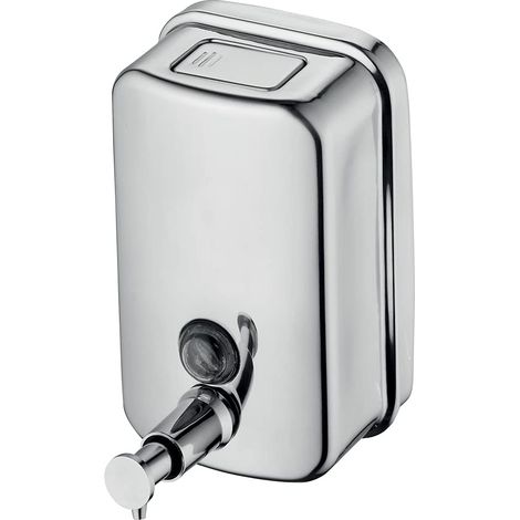 Distributeur Savon Liquide Porte-Savon Liquide Mural Acier 500 ML A9109MY (1/4)