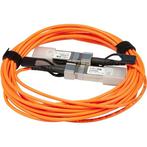 S+AO0005 Cable de fibra óptica e InfiniBand 5 m SFP+ Naranja