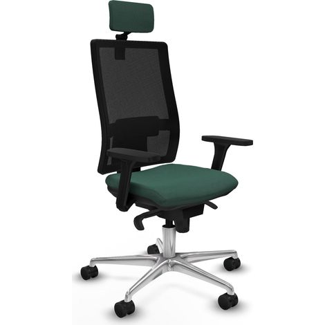 Piqueras y Crespo Silla de Oficina Moderna Verde Confort