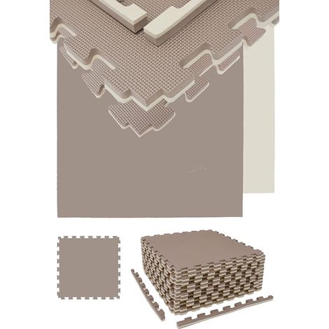 4.8mq Tatami Judo 2cm - 12 Tappetini Palestra Puzzle 63x63cm Tappeto Fitness