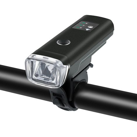 Éclairage puissant pour vélo de montagne, idéal pour les sorties nocturnes. Phare avant puissant. (1/5)