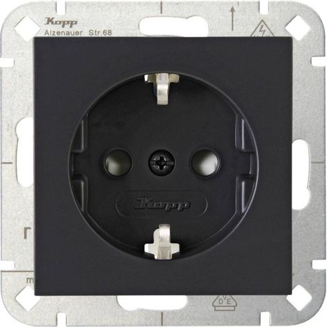 simple Insert Prise 2P+T HK 07 anthracite 940015008 1 pc(s) R472501 (1/3)