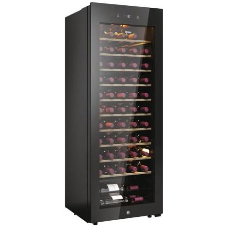 Haier Weinkühlschrank für 58 Flaschen schwarz