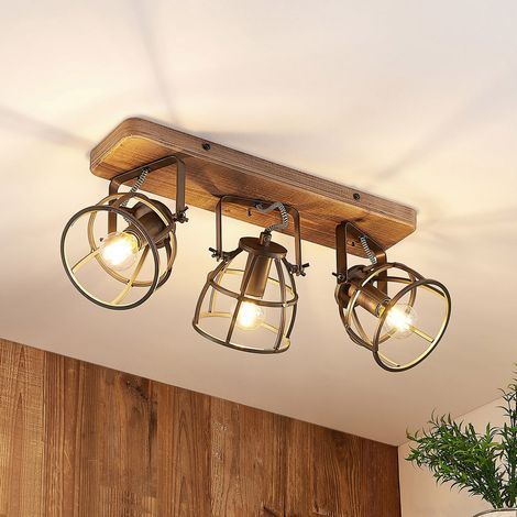 [GEBRAUCHT] B-Ware Lindby Rutger Deckenlampe 3 Flg Deckenlampe Deckenlicht Deko Flurleuchte E14