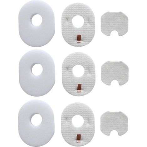 Filtre de Suitable HV300/HV310/UV450/XFFV300/HV301 Series Aspirateur Accessoires Filtre Element and F (1/5)