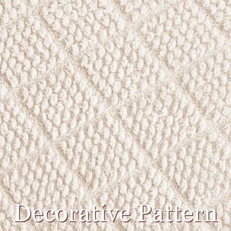 Plaid Polaire - Microfibre Gaufrée - Couverture Jeté Canapé Lit Sofa - 150 x 200 cm - Blanc (1/5)