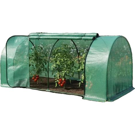Mini invernadero, estructura de acero resistente, fácil montaje, T1003-01-10561 (1/2)