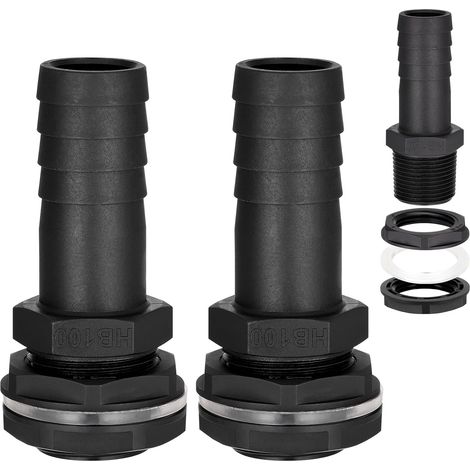2pcs Trop Plein Cuve 25mm Filetage Extérieur (1/5)