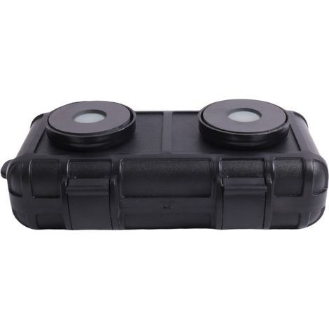 Gran contenedor magnético impermeable para guardar objetos debajo del coche, camión o furgoneta con imán muy fuerte para sujetarlo.