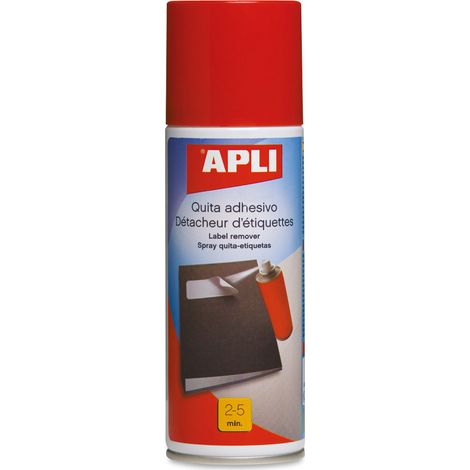 Apli spray dissolvant pour adhésif 200 ml.