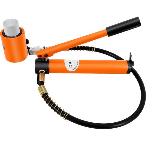 Vérin hydraulique 20T Porta Power Ram 5 cm Mini cylindres de Levage à Simple Effet avec Pompe à Main hydraulique pour Machines de Construction navale (1/5)