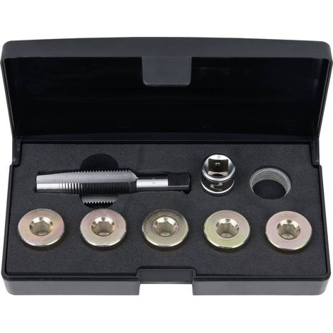 KS TOOLS Kit de réparation pour bouchons de vidange, 12 pcs M18x1,5 ( 150.4935 ) (1/5)