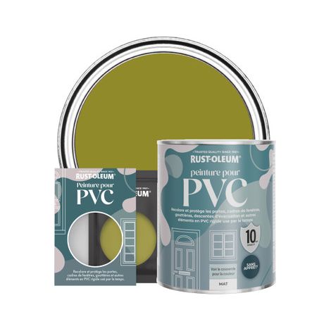 Peinture pour PVC, Finition Mate - Olive marinée (1/3)