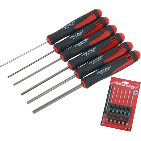 Neilsen 6pc Precision Screwdriver Set PC Phone Laptop Repair Hex Head