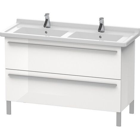 Meuble sous-vasque X-LARGE 1200x470x668mm bleu pierre brillant