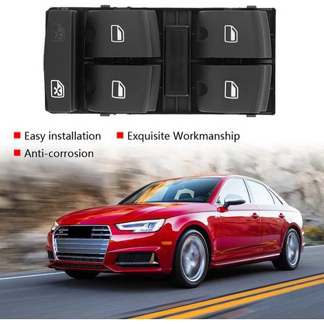 Fensterheberschalter für Audi A3 S3 A6 S6 C6 Q7 - Fensterheberknopfsteuerung