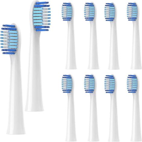 Lot de 10 brosses de rechange compatibles avec les têtes de brosse Oral-B Pulsonic (1/5)