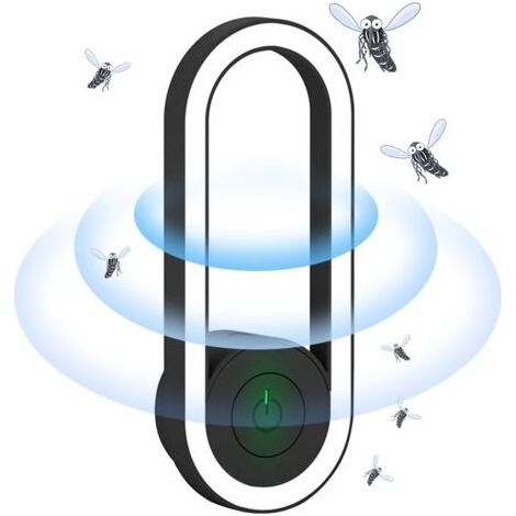 Ultraschall-Insektenabwehrgerät, Schwarzes Mückenabwehrmittel, Nachtlicht, Sommer-Essential (1/4)