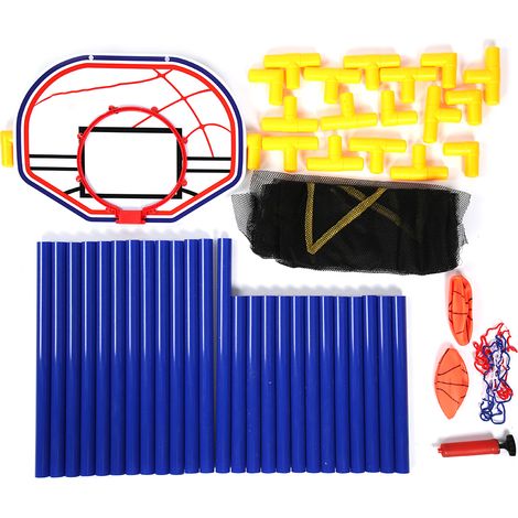Kit de basket intérieur amovible avec panier et machine de tir pour enfants, jouet sportif pour garçons (1/5)
